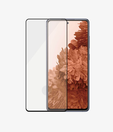 Θήκη Tempered Glass Case Friendly AB για Samsung S21+, Fingerprint komp. | Μαύρο | Black | PanzerGlass