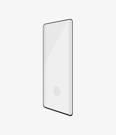Σκληρυμένο γυαλί για Samsung S21 Ultra, Fingerprint komp., Case Friendly AB, Μαύρο, Black, PanzerGlass