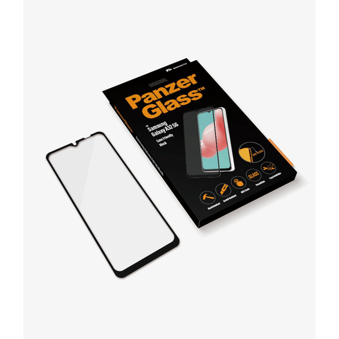 Θήκη Tempered Glass Case Friendly για Samsung A32 5G | Μαύρο | Black | PanzerGlass