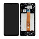 Συγκρότημα οθόνης για Samsung A12, A125F, A022F, Μαύρο, Black, Service Pack