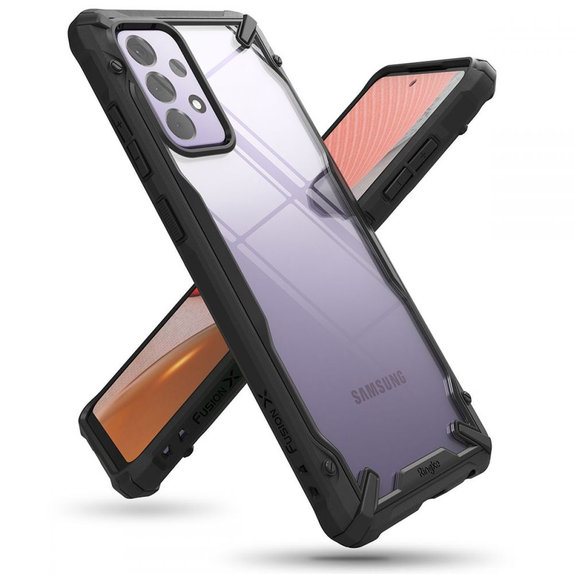 Θήκη Fusion X για Samsung A72 5G | Μαύρο | Black | Ringke