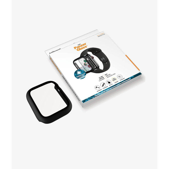 Προστατευτικό Γυαλί Full Body AB για Apple Watch 4 | 5 | 6 | SE (1st gen) & SE (2nd gen) 40mm | μαύρο | Black | PanzerGlass
