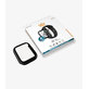 Προστατευτικό Γυαλί για Apple Watch 4, 5, 6, SE (1st gen), SE (2nd gen) 40mm, Full Body AB, Μαύρο, Black, PanzerGlass