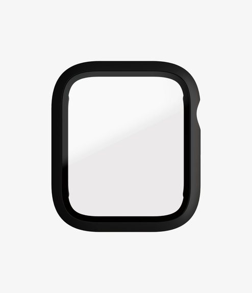 Προστατευτικό Γυαλί για Apple Watch 4, 5, 6, SE (1st gen), SE (2nd gen) 40mm, Full Body AB, Μαύρο, Black, PanzerGlass