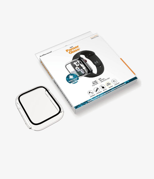 Προστατευτικό Γυαλί για Apple Watch 4, 5, 6, SE (1st gen), SE (2nd gen) 40mm, Full Body AB, Transparent, PanzerGlass