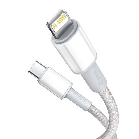 Καλώδιο Lightning / USB-C (1m) | Λευκό | White | Baseus