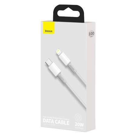 Καλώδιο Lightning / USB-C (1m) | Λευκό | White | Baseus