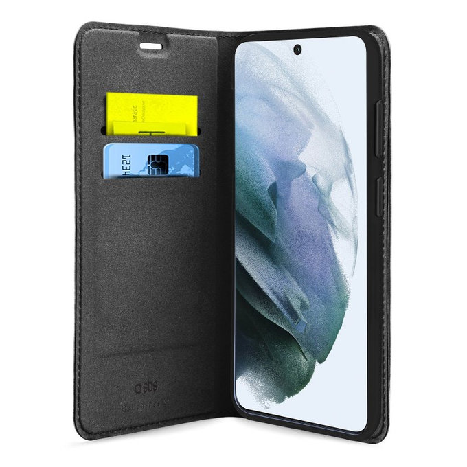 Θήκη Book Wallet Lite για Samsung S21 FE | Μαύρο | Black | SBS
