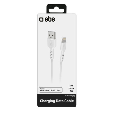 Καλώδιο Lightning / USB (1m) | Λευκό | White | SBS