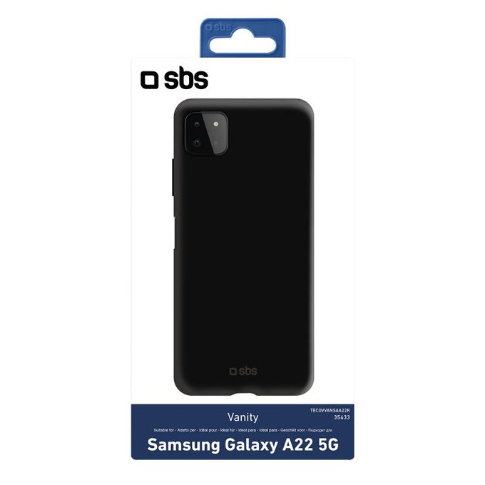 Θήκη Vanity για Samsung A22 5G | Μαύρο | Black | SBS