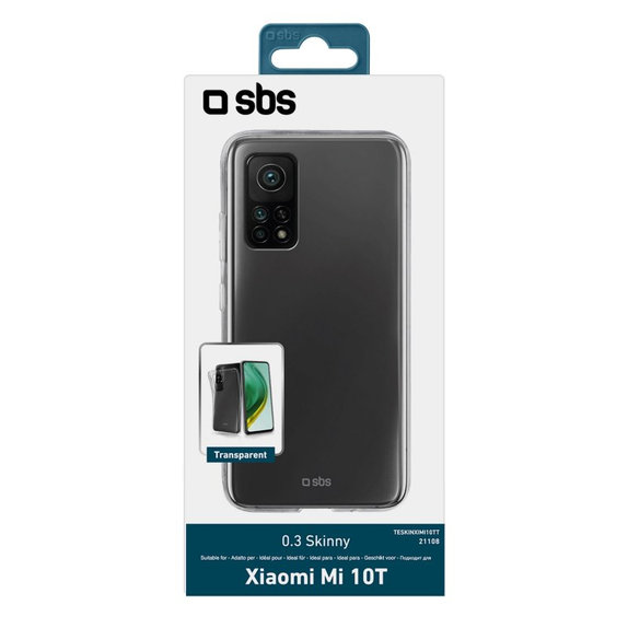 Θήκη Skinny για Xiaomi Mi 10T, Transparent, SBS