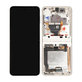 Συγκρότημα οθόνης για Samsung Z Flip 3, F711B, GH82-27243B, GH82-27244B, Cream, Service Pack