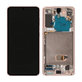 Συγκρότημα οθόνης για Samsung S21, G991B, GH82-24544B, GH82-24545B, GH82-27255B, GH82-27256B, Phantom Violet, Service Pack