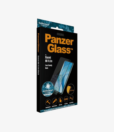 Θήκη Tempered Glass Case Friendly για Xiaomi Mi 11 Lite | Μαύρο | Black | PanzerGlass