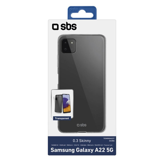 Θήκη Skinny για Samsung A22 5G | Transparent | SBS