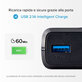 PowerBank 20 000 mAh, 2x USB, 2,1A | μαύρο | black | SBS