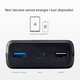 PowerBank 20 000 mAh, 2x USB, 2,1A | μαύρο | black | SBS