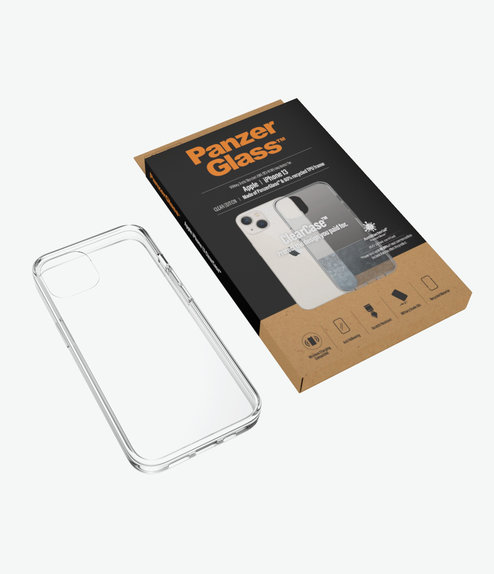 Διαγραφή θήκηςCase AB για iPhone 13, Transparent, PanzerGlass