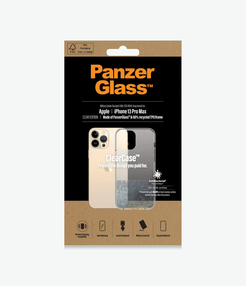 Διαγραφή θήκηςCase AB για iPhone 13 Pro Max, Transparent, PanzerGlass