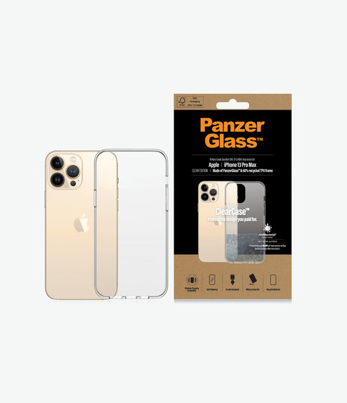 Διαγραφή θήκηςCase AB για iPhone 13 Pro Max, Transparent, PanzerGlass