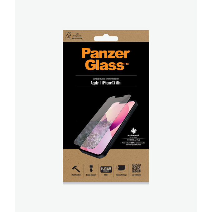 Θήκη Tempered Glass Standard Fit AB για iPhone 13 mini | Transparent | PanzerGlass