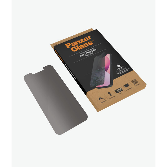 Προστατευτικό Γυαλί Standard Fit Privacy AB για iPhone 13 mini, transparent | PanzerGlass