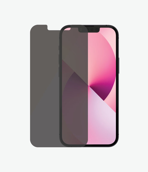 Προστατευτικό Γυαλί για iPhone 13 mini, Standard Fit Privacy AB, Transparent, PanzerGlass