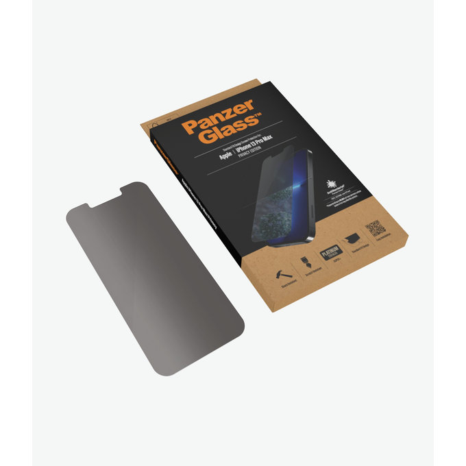 Προστατευτικό Γυαλί Standard Fit Privacy AB για iPhone 13 Pro Max & 14 Plus, transparent | PanzerGlass
