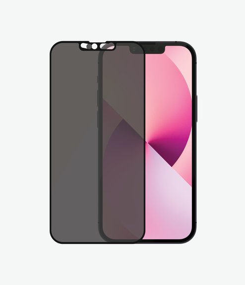 Προστατευτικό Γυαλί για iPhone 13 mini, Case Friendly Privacy CamSlider AB, Μαύρο, Black, PanzerGlass