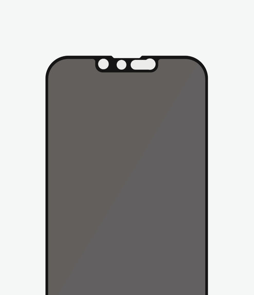 Προστατευτικό Γυαλί για iPhone 13 mini, Case Friendly Privacy AB, Μαύρο, Black, PanzerGlass