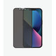 Προστατευτικό Γυαλί για iPhone 13, 13 Pro, 14, Case Friendly Privacy AB, Μαύρο, Black, PanzerGlass