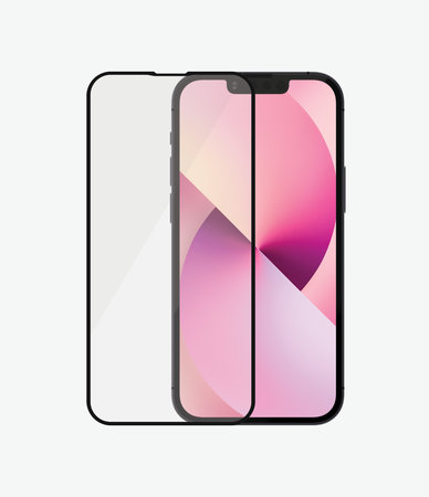 Προστατευτικό Γυαλί Case Friendly AB για iPhone 13 mini, Μαύρο | Black | PanzerGlass