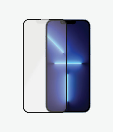Προστατευτικό Γυαλί Case Friendly Anti-Glare AB για iPhone 13 Pro Max & 14 Plus, Μαύρο | Black | PanzerGlass