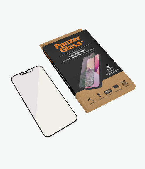 Προστατευτικό Γυαλί για iPhone 13 mini, Case Friendly Anti-Bluelight AB, Μαύρο, Black, PanzerGlass