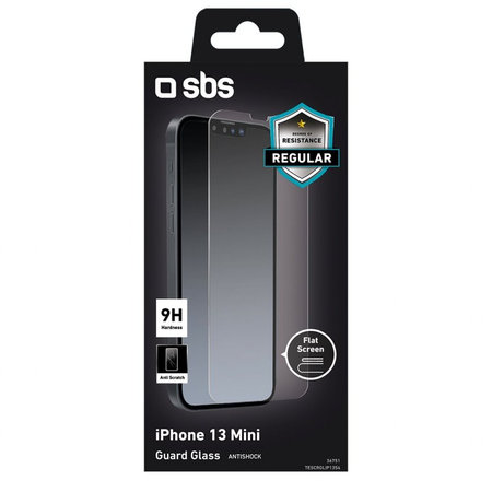 Προστατευτικό Γυαλί για iPhone 13 mini, transparent | SBS