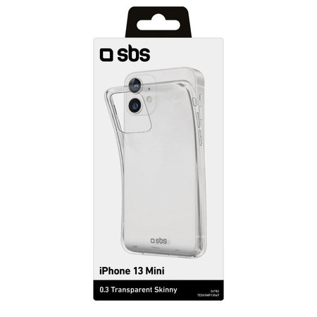 Θήκη Skinny για iPhone 13 mini | Transparent | SBS