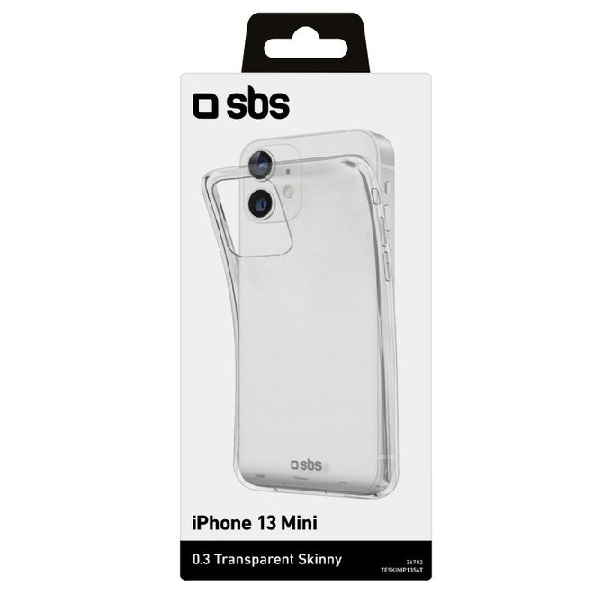 Θήκη Skinny για iPhone 13 mini | Transparent | SBS