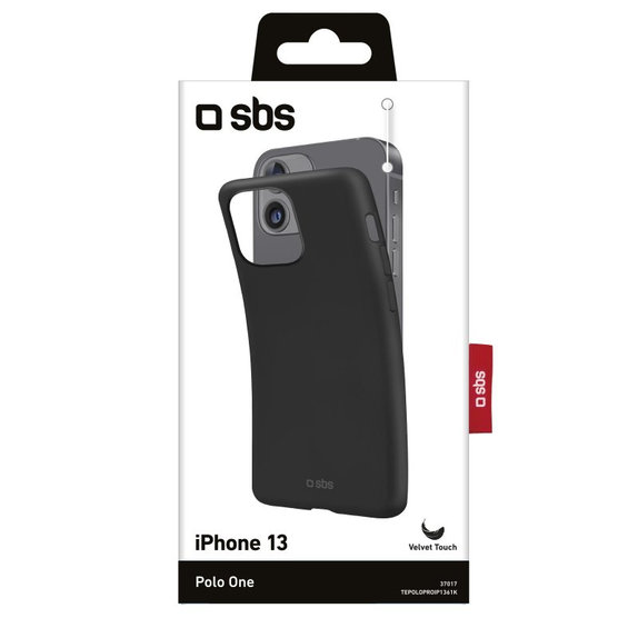 Θήκη Polo One για iPhone 13, Μαύρο, Black, SBS