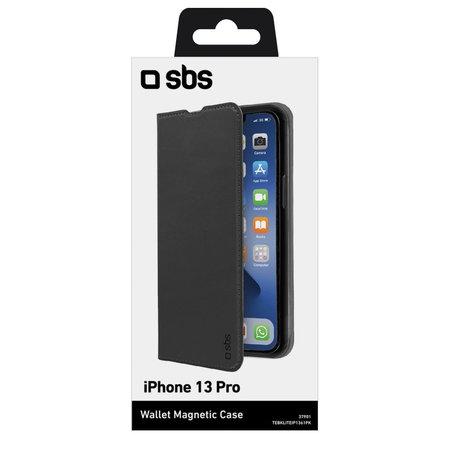 Θήκη Book Wallet Lite για iPhone 13 Pro | Μαύρο | Black | SBS