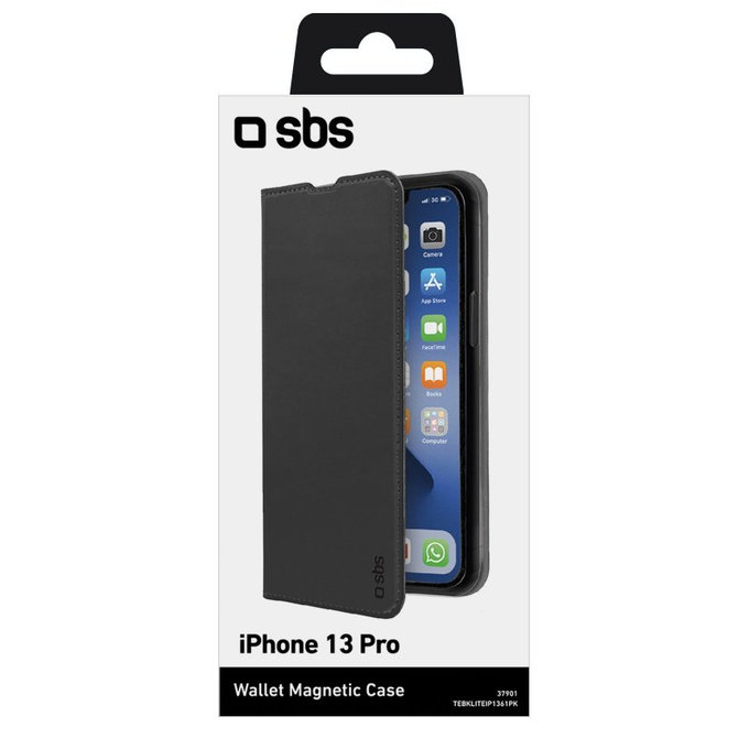Θήκη Book Wallet Lite για iPhone 13 Pro | Μαύρο | Black | SBS