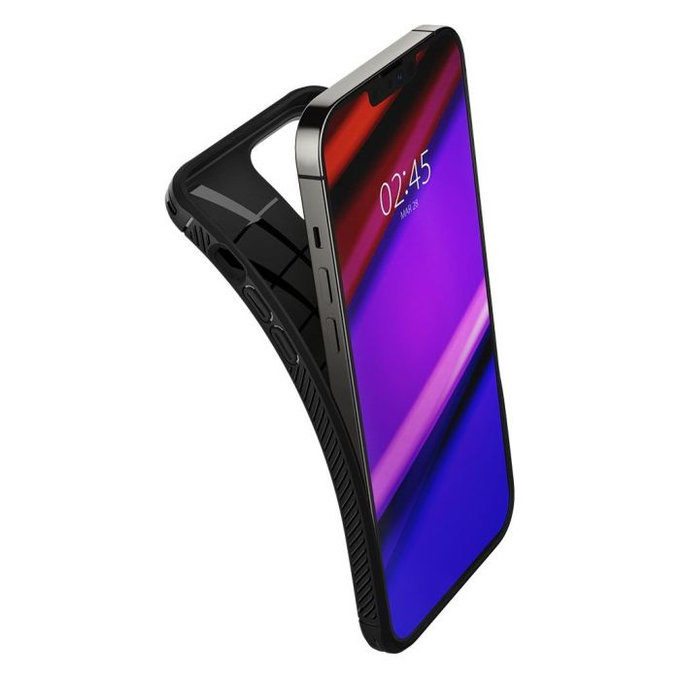 Θήκη Rugged Armor για iPhone 13 Pro | Μαύρο | Black | Spigen