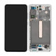 Συγκρότημα οθόνης για Samsung S21 FE, G990B, GH82-26414B, GH82-26420B, GH82-26590B, White, Service Pack