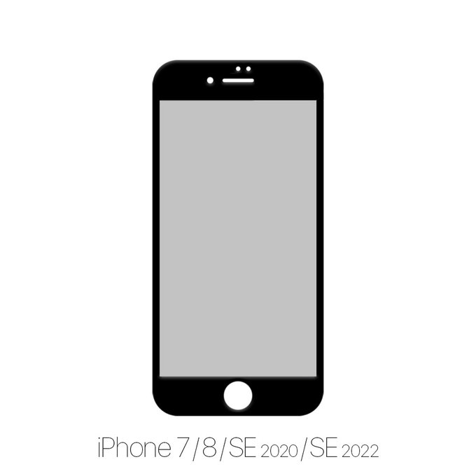 Προστατευτικό Γυαλί Anti-Spy για iPhone 7, 8, SE 2020 & SE 2022 | FixPremium Privacy