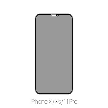 Προστατευτικό Γυαλί Anti-Spy για iPhone X, Xs & 11 Pro | FixPremium Privacy