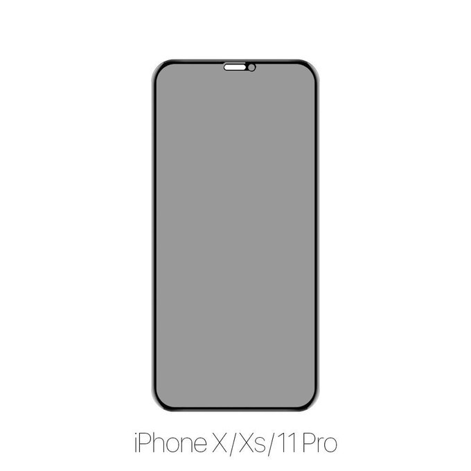 Προστατευτικό Γυαλί Anti-Spy για iPhone X, Xs & 11 Pro | FixPremium Privacy