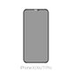 Προστατευτικό Γυαλί για iPhone X, Xs, 11 Pro, Anti-Spy, FixPremium Privacy