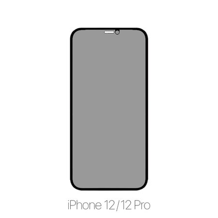 Προστατευτικό Γυαλί Anti-Spy για iPhone 12 & 12 Pro | FixPremium Privacy