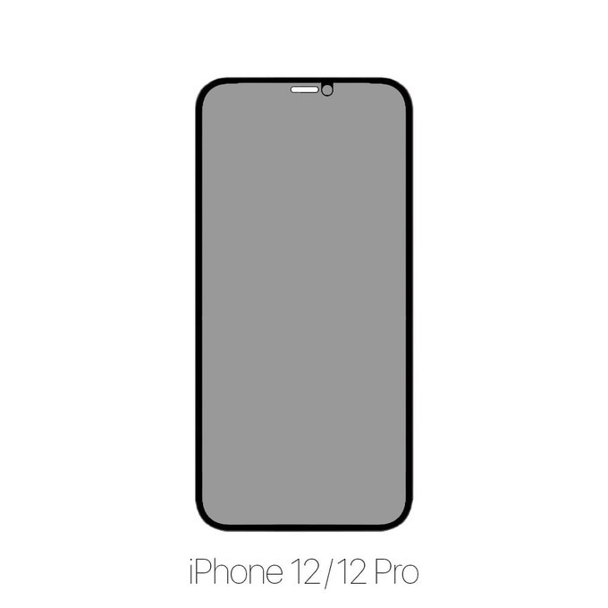 Προστατευτικό Γυαλί Anti-Spy για iPhone 12 & 12 Pro | FixPremium Privacy