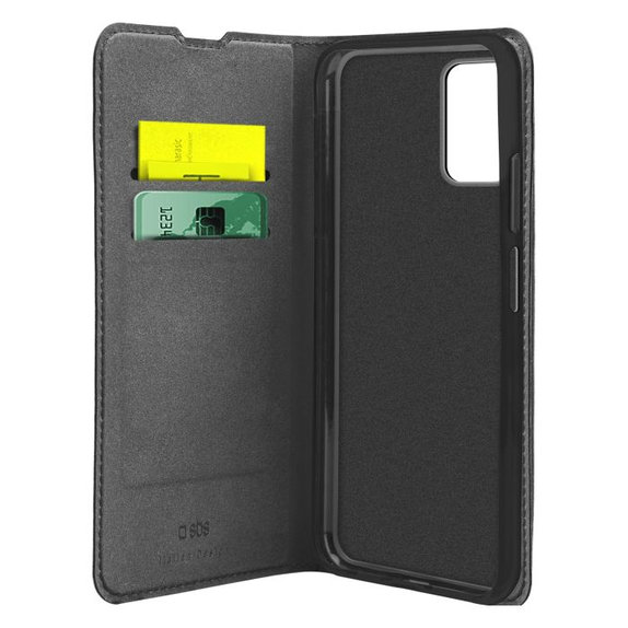 Θήκη Βιβλίο Πορτοφόλι Lite για Xiaomi Redmi Note 10 5G, Poco M3 Pro 5G, Μαύρο, Black, SBS