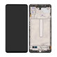 Συγκρότημα οθόνης για Samsung M52 5G, M526B, GH82-27091A, GH82-27094A, Μαύρο, Black, Service Pack